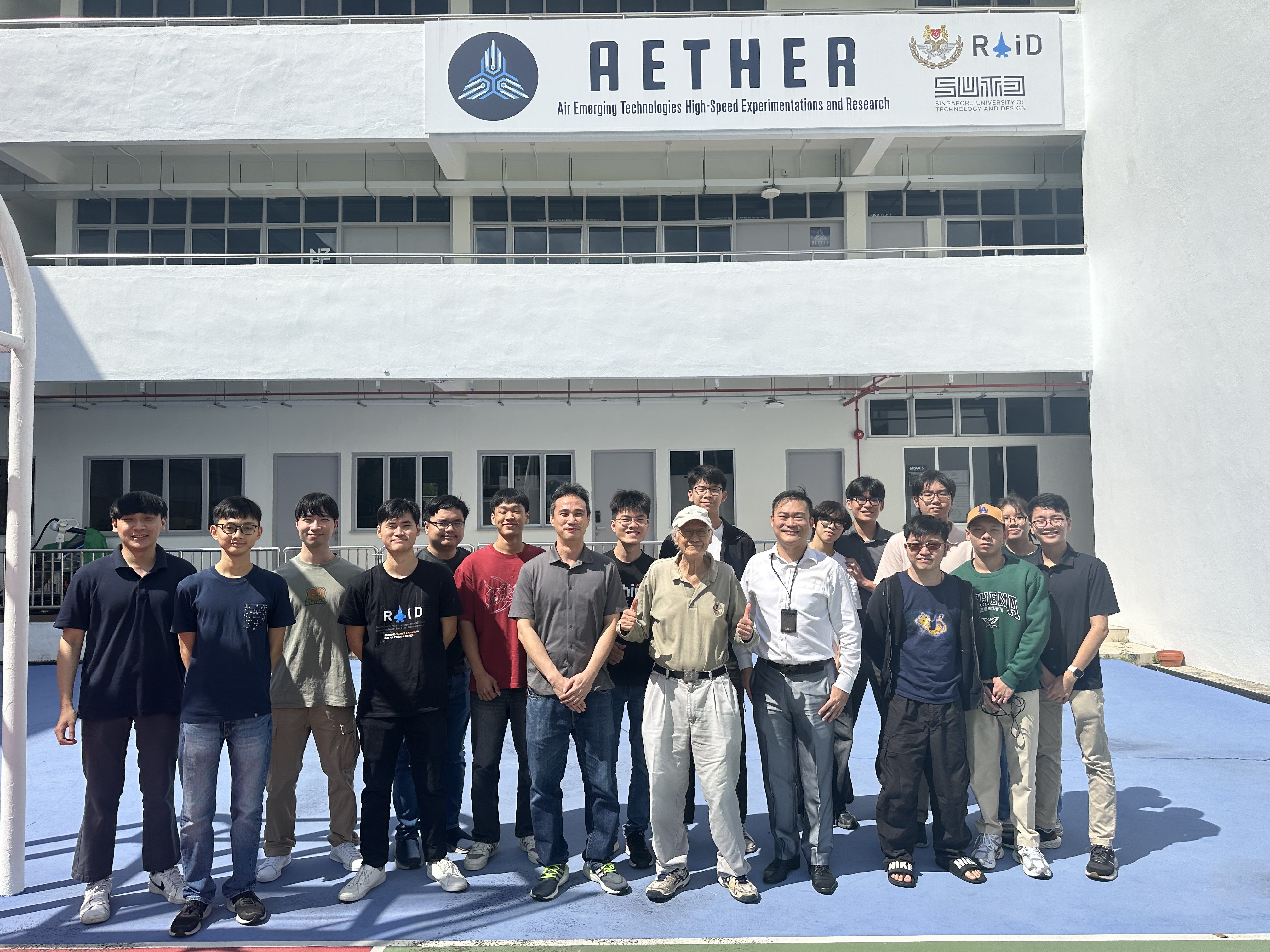 Prof Lui Pao Chuen Visits AETHER